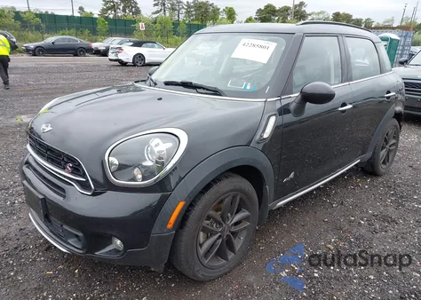 2016 Mini Countryman Cooper S из США, поврежденный, VIN WMWZC5C52GWU04845